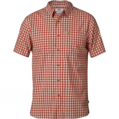 Camisa Fjallraven High Coast Hombre Rojas - Chile QJW291830